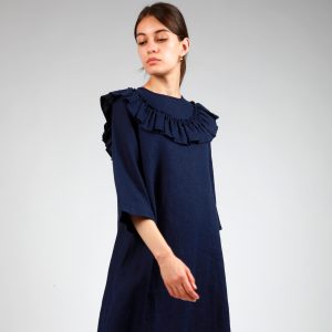 Ready Ship Size S Color Night Blue Kira