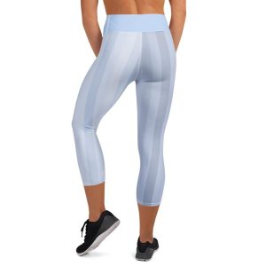 Yoga Capri Blue Leggings