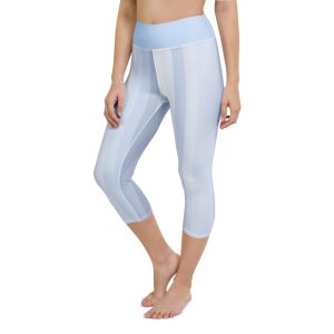 Yoga Capri Blue Leggings