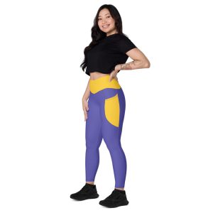 Purple Leggings With Pockets