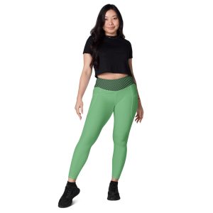 Green Leggings With Pockets