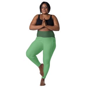 Green Leggings With Pockets