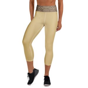 Yoga Capri Tan Leggings