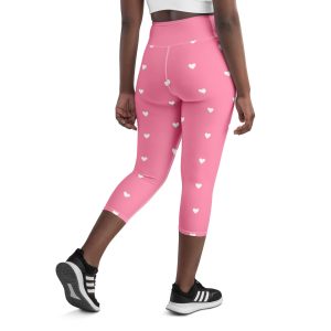 Yoga Capri Pink Leggings